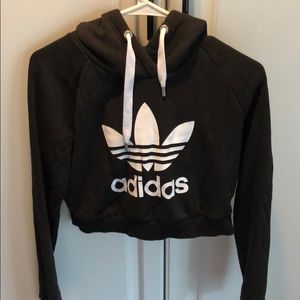 Adidas cropped hoodie
